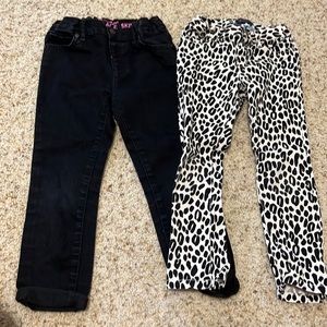 TODDLER pants - Girls: The Children’s Place skinny jeans 5T & Place jeggings 5T